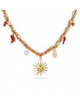 Collar acero eslabòn chamrs Anartxy