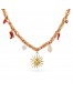 Collar acero eslabòn chamrs Anartxy