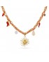 Collar acero eslabòn chamrs Anartxy