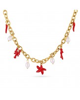 Collar acero eslabòn chamrs Anartxy