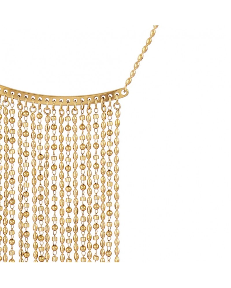 Collar corto cadenas acero Anartxy