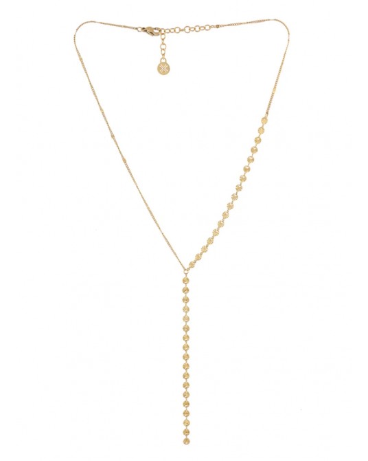 Collar corto acero colgante largo Anartxy