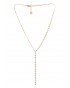 Collar corto acero colgante largo Anartxy