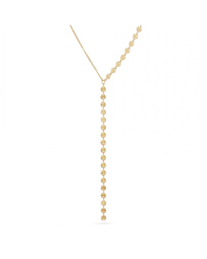 Collar corto acero colgante largo Anartxy