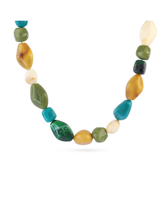 Collar corto resina reciclada Anartxy