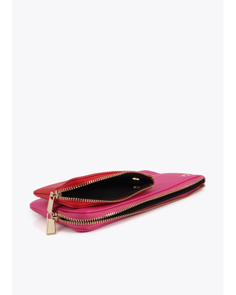 Monedero doble metalizado de Lola Casademunt