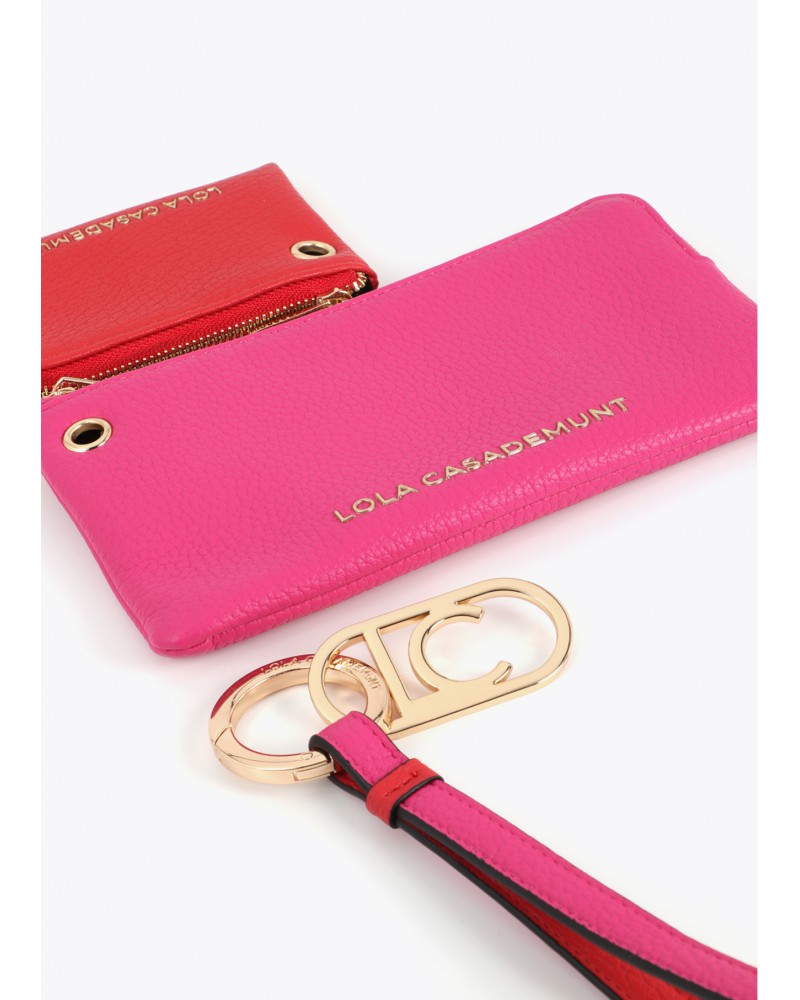Monedero doble metalizado de Lola Casademunt
