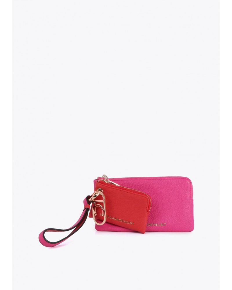 Monedero doble metalizado de Lola Casademunt