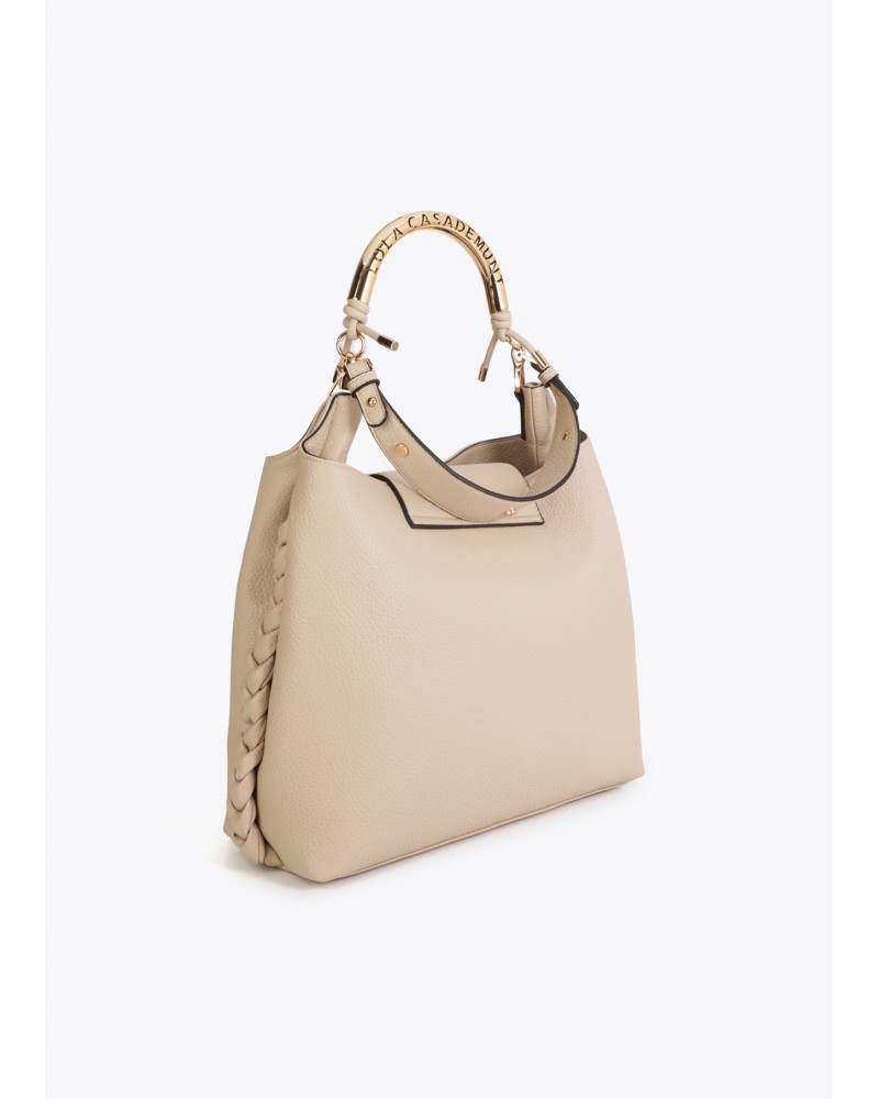 Shopper asa metálica troquelada Lola Casademunt