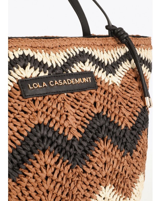Bolso rafia espiga Lola Casademunt