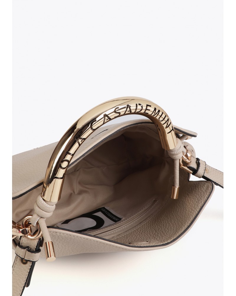 Bolso bandolera asa metálica troquelada Lola Casademunt
