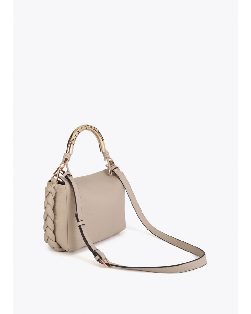 Bolso bandolera asa metálica troquelada Lola Casademunt