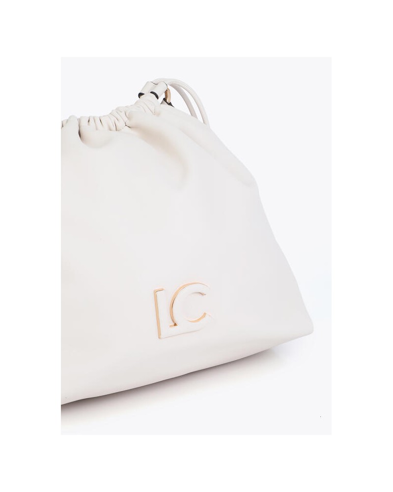 Bolso hobo logo LC forrado Lola Casademunt
