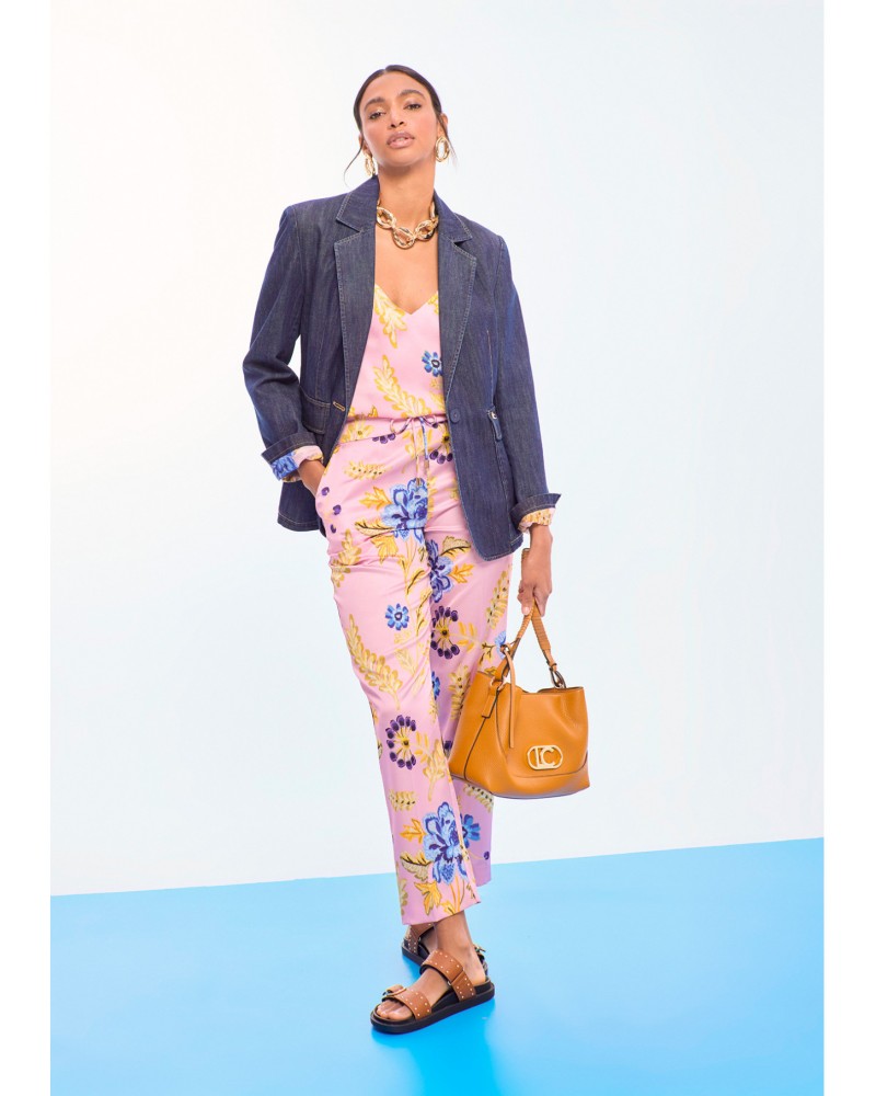 Americana denim entallada Lola Casademunt