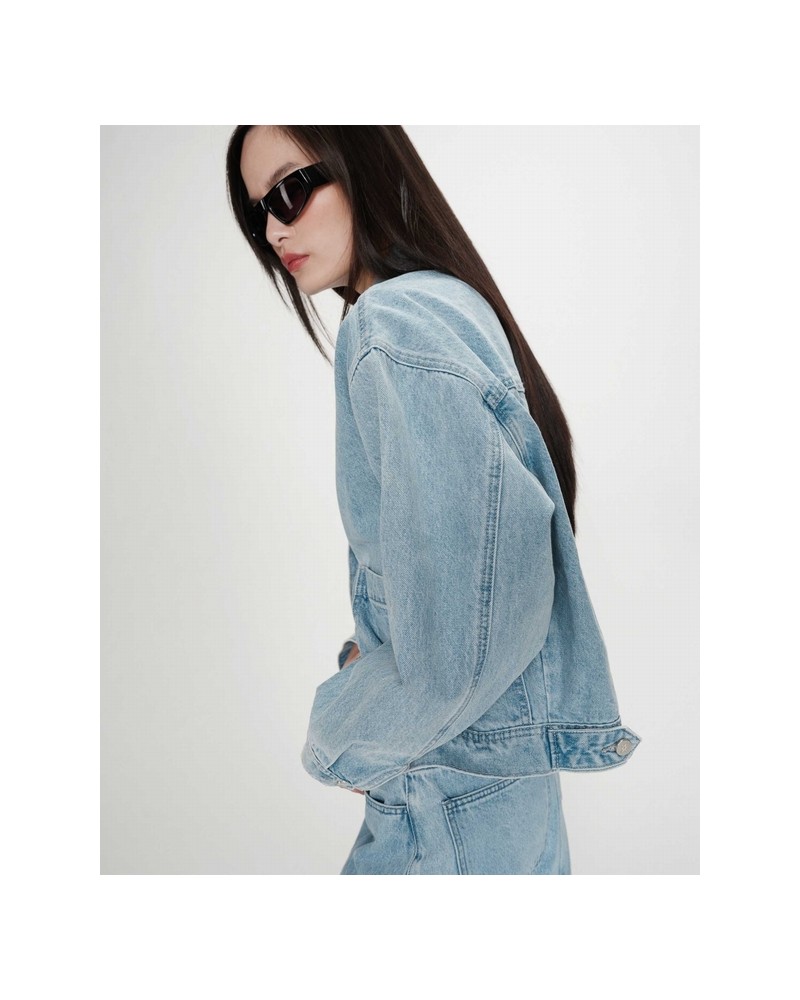 Chaqueta denim crudo Grace and Mila