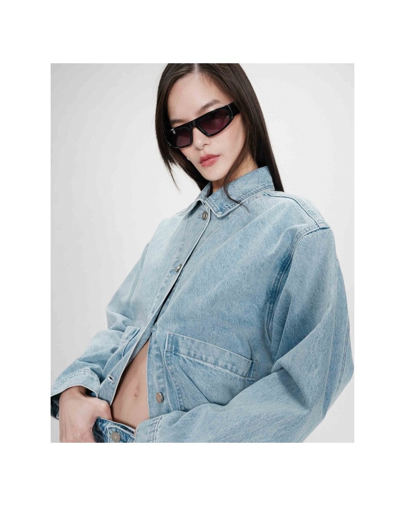 Chaqueta denim crudo Grace and Mila