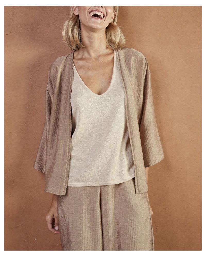 Kimono corto manga semi Surkana