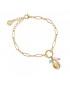 Pulsera concha en acero Anartxy