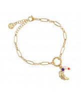 Pulsera luna acero Anartxy
