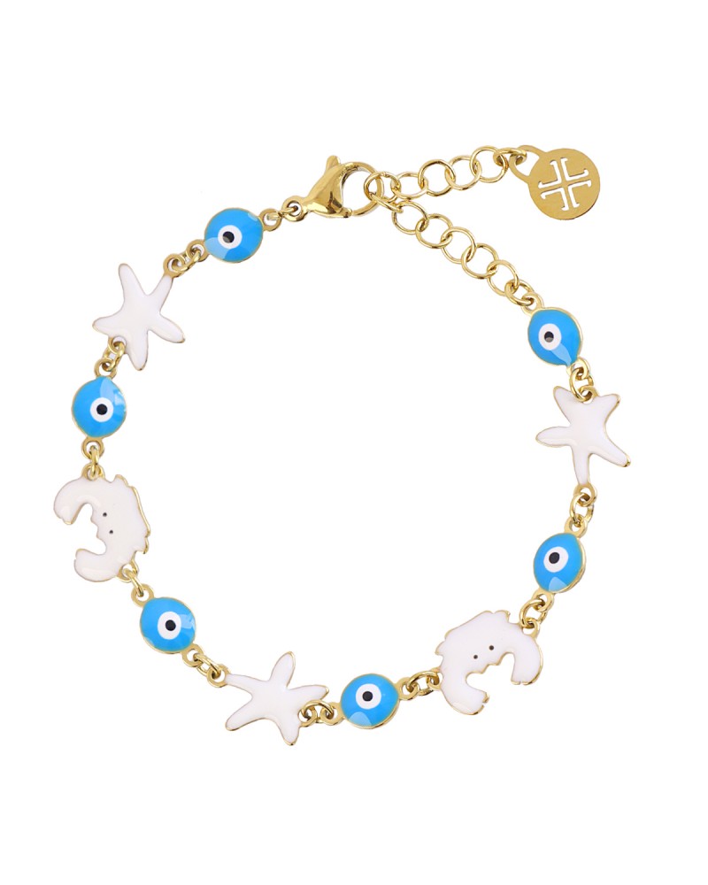 Pulsera cangrejos y ojos Anartxy
