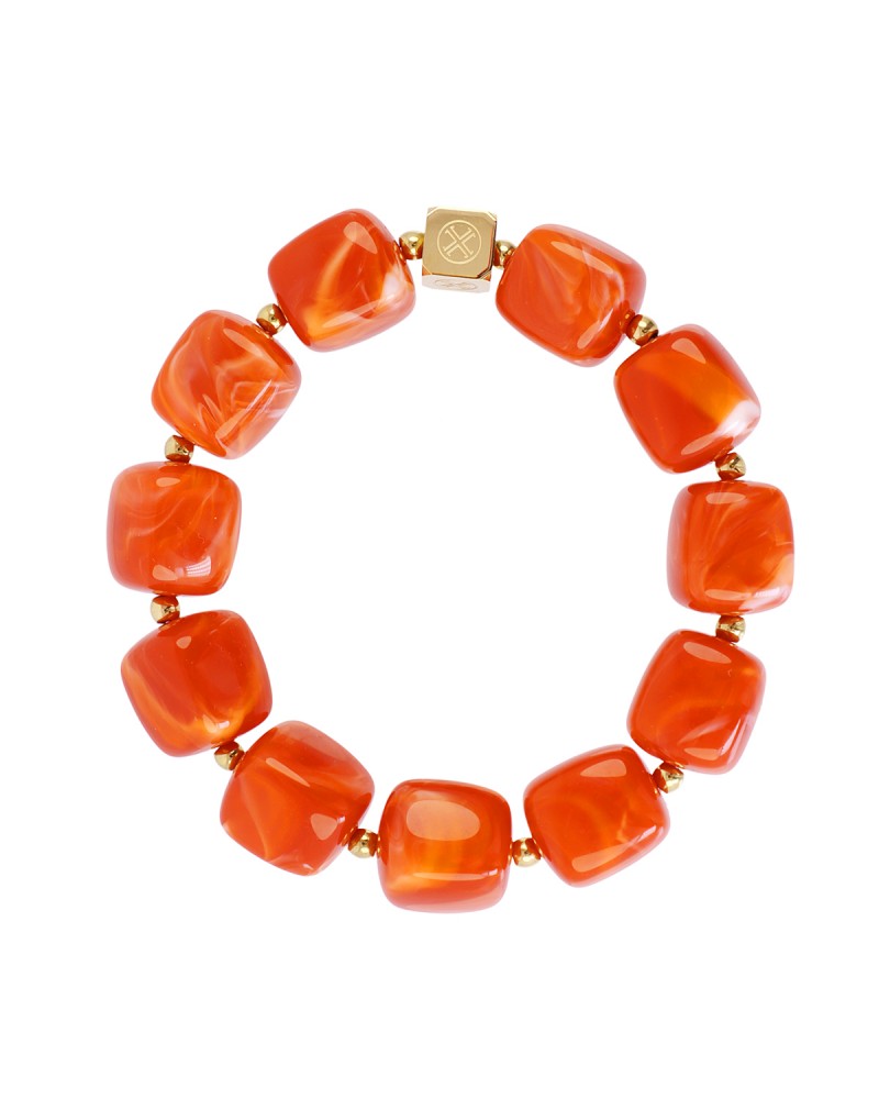 Pulsera elàstica resinas recicladas Anartxy