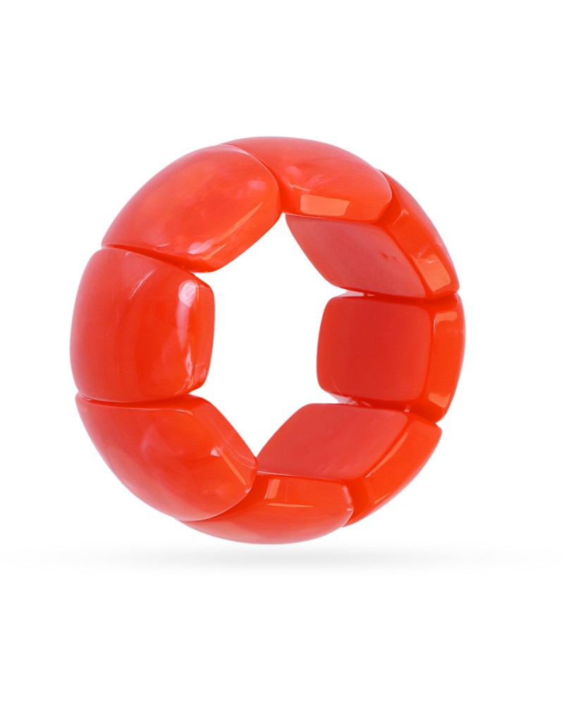 Pulsera elàstica resina reciclada Anartxy