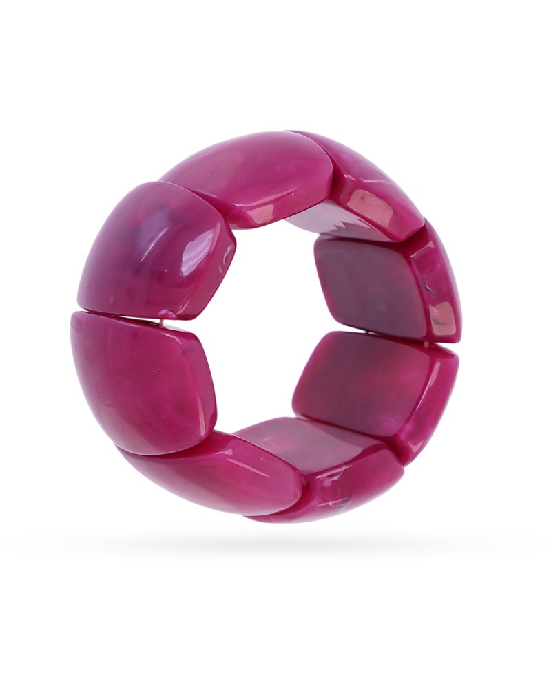 Pulsera elàstica resina reciclada Anartxy