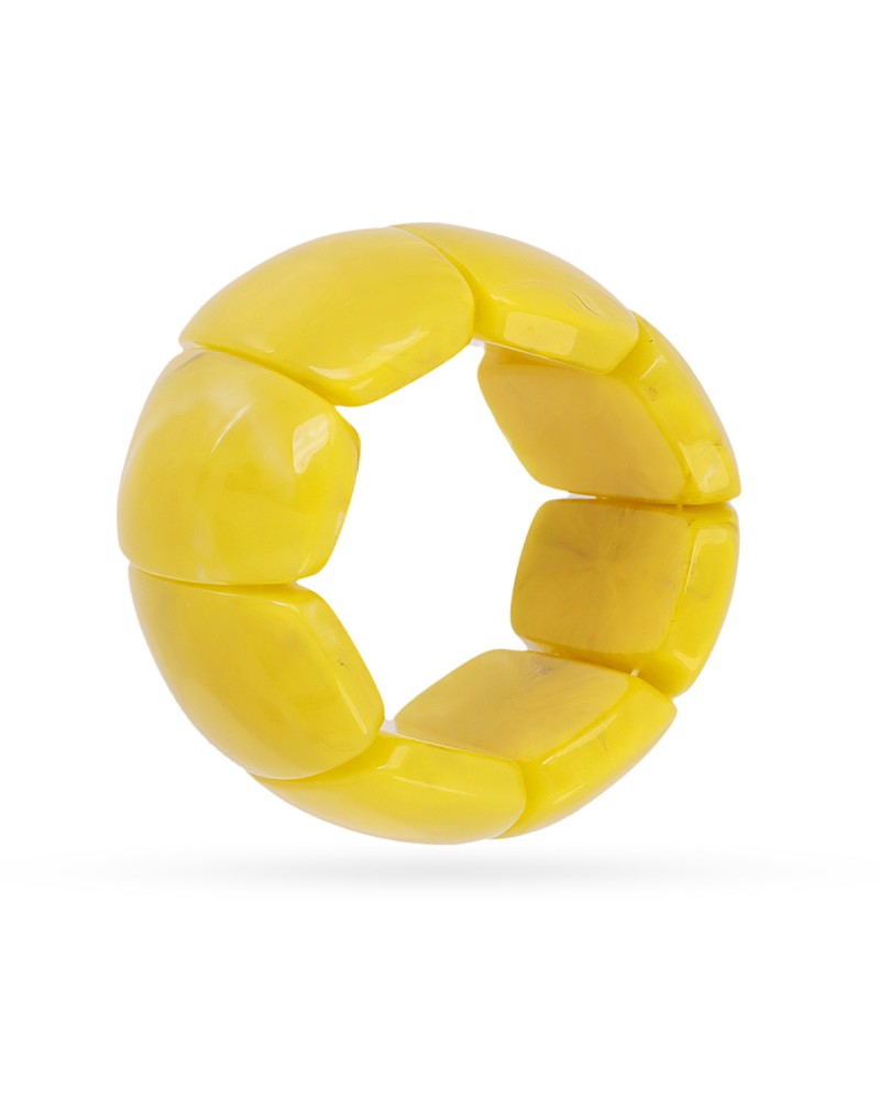 Pulsera elàstica resina reciclada Anartxy