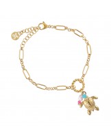 Pulsera tortuga acero Anartxy