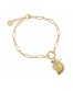Pulsera caracola acero Anartxy