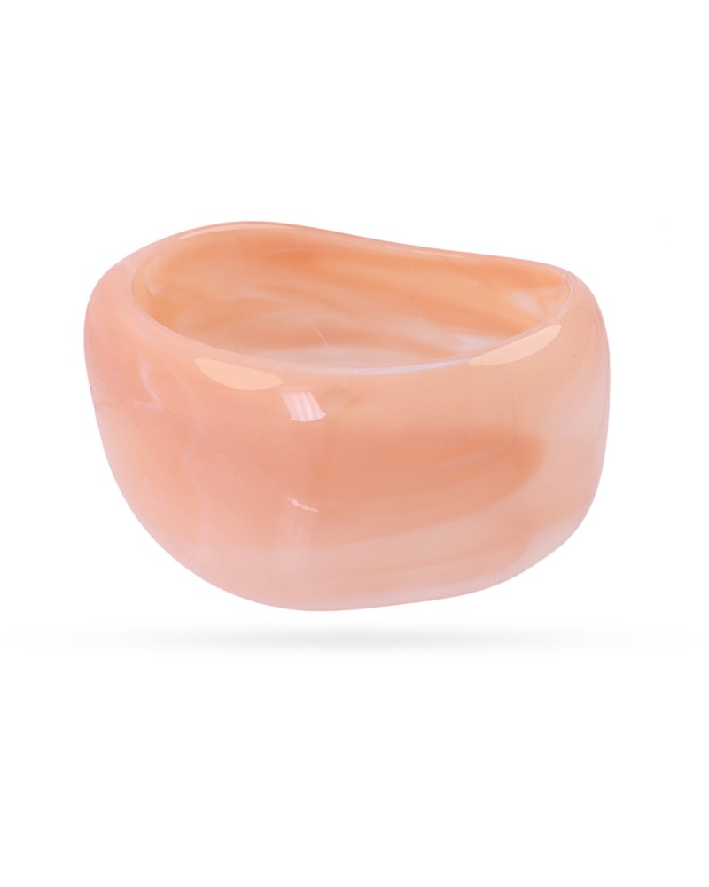 Pulsera ancha resina reciclada Anartxy