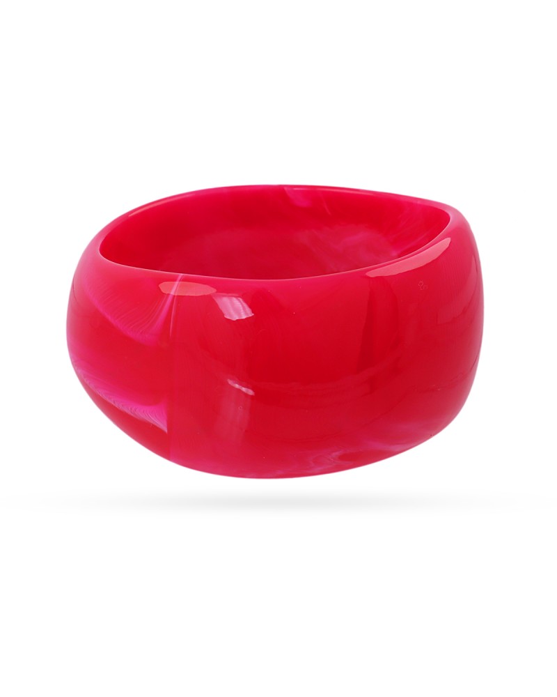 Pulsera ancha resina reciclada Anartxy