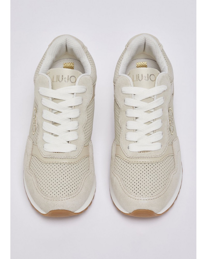 Zapatillas de ante calado Liujo