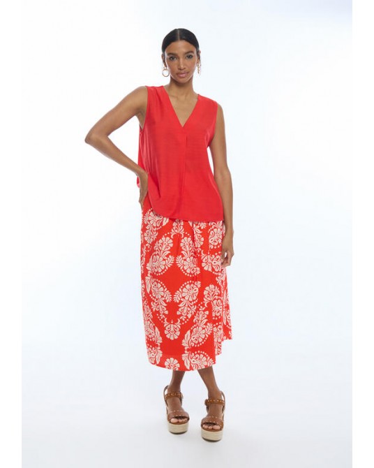 Falda pareo paisley Lola Casademunt