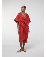 Vestido midi anudado Lola Casademunt