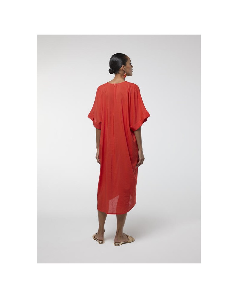Vestido midi anudado Lola Casademunt