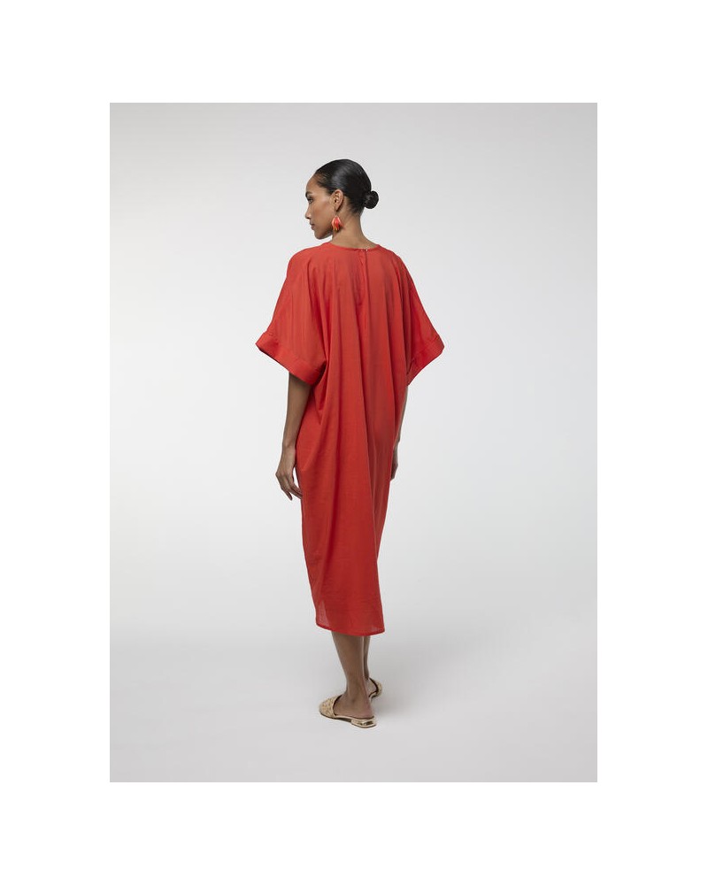 Vestido midi anudado Lola Casademunt