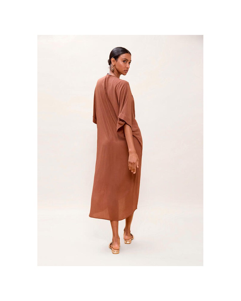 Vestido midi anudado Lola Casademunt