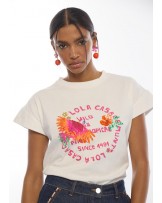 Camiseta loro plumas Lola Casademunt