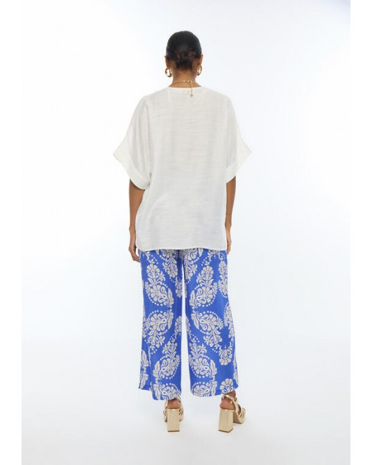 Pantalòn culotte paisley Lola Casademunt
