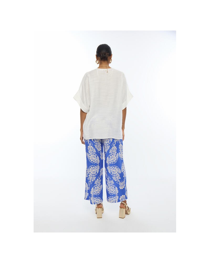 Pantalòn culotte paisley Lola Casademunt