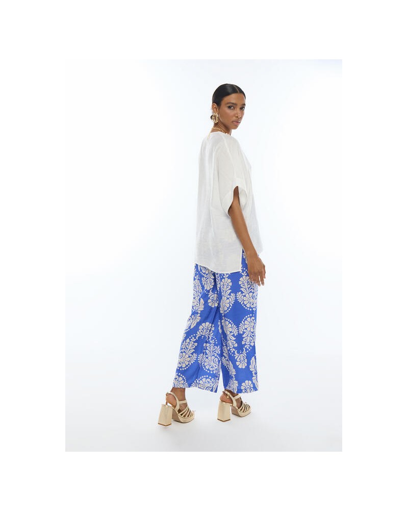 Pantalòn culotte paisley Lola Casademunt