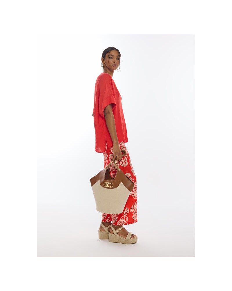 Blusa escote pico Lola Casademunt