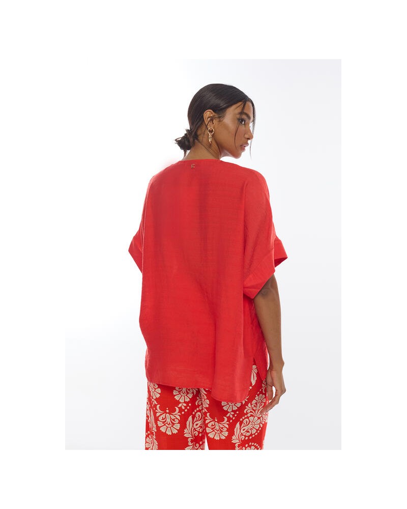 Blusa escote pico Lola Casademunt