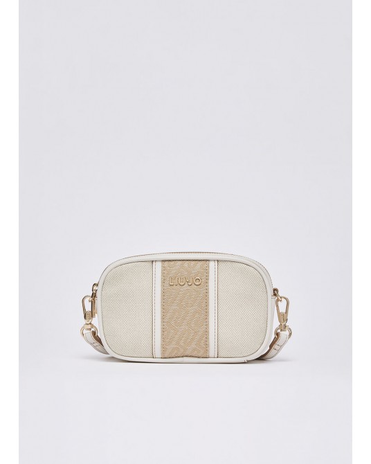 Bandolera pequeña con logotipo Liujo