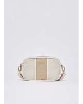 Bandolera pequeña con logotipo Liujo