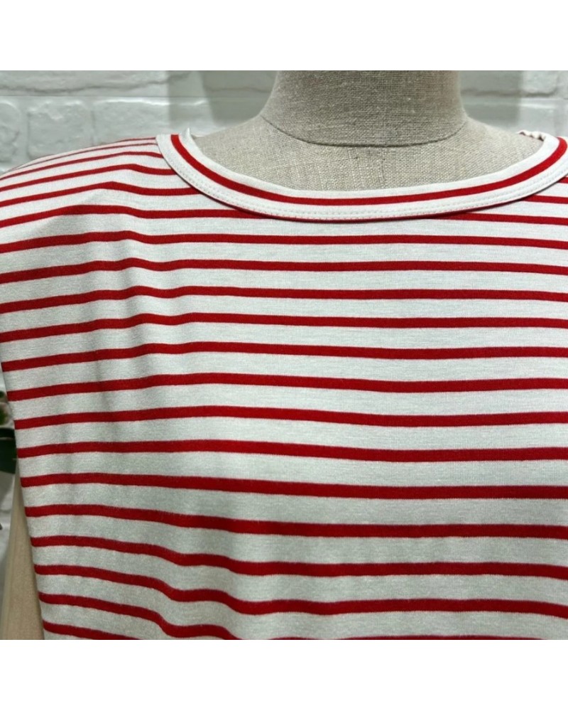 Camiseta marinera rayas sin mangas