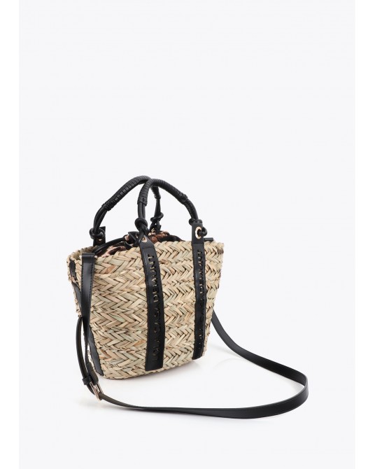 Capazo mini asa logo Lola Casademunt