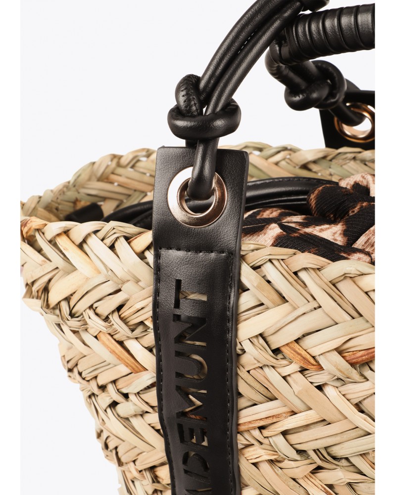 Capazo mini asa logo Lola Casademunt