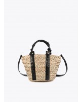 Capazo mini asa logo Lola Casademunt